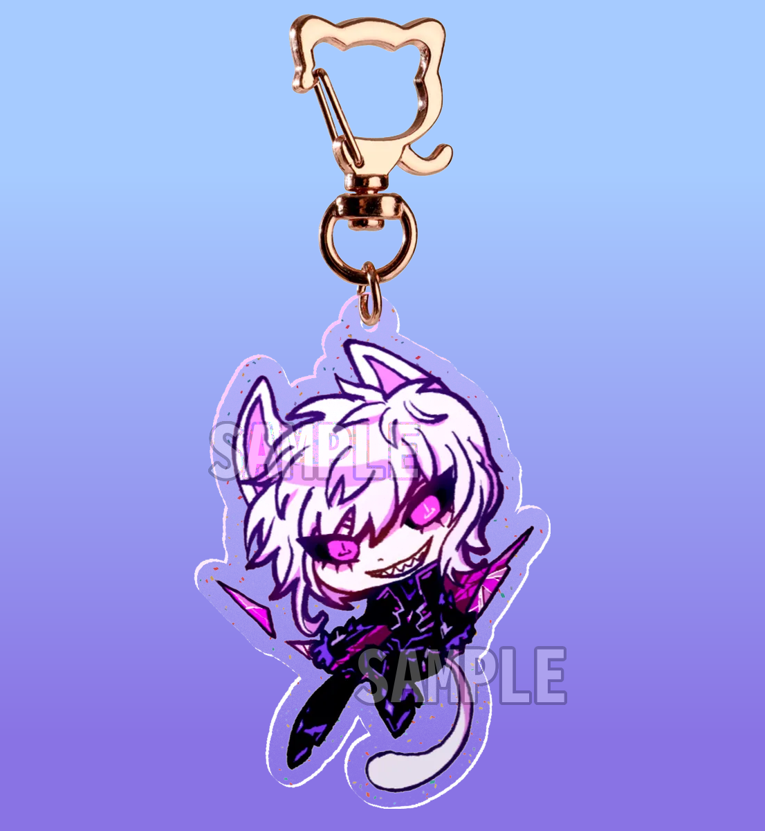 Elsword - Unofficial Add Diabolic Esper Keychain
