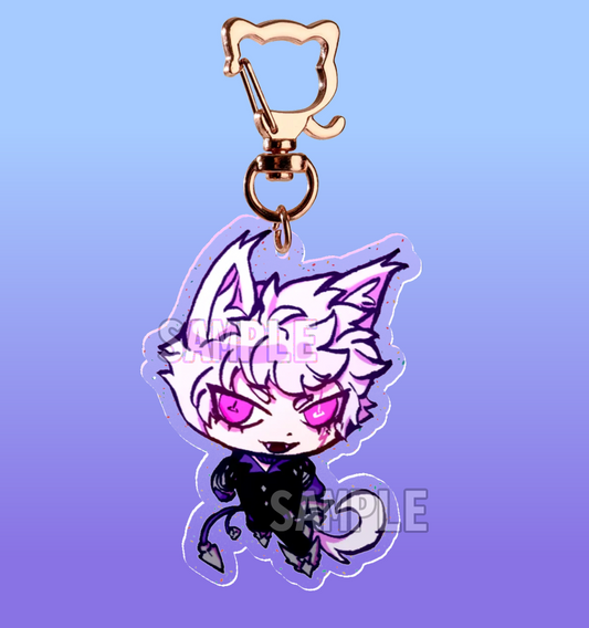 Elsword - Unofficial Add Lunatic Psyker Keychain