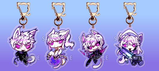 Elsword - Unofficial Add Diabolic Esper Keychain